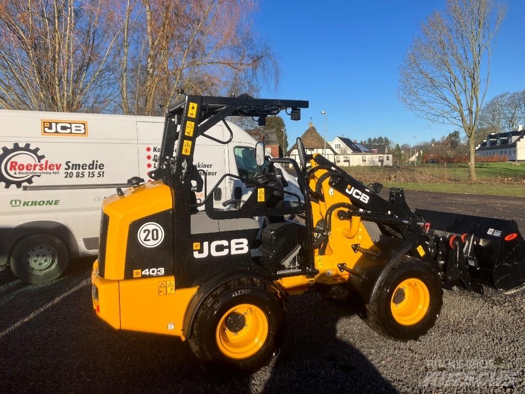 JCB 403 Carregadoras de direcção deslizante