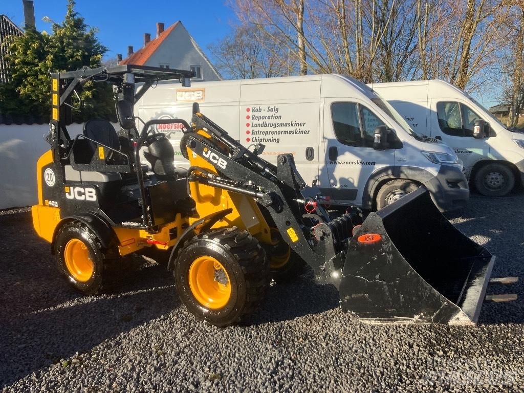 JCB 403 Carregadoras de direcção deslizante