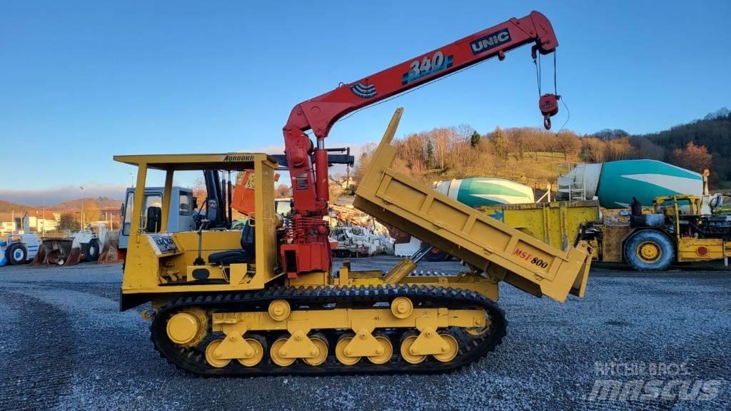 Morooka MST 800 E Dumpers de lagartas