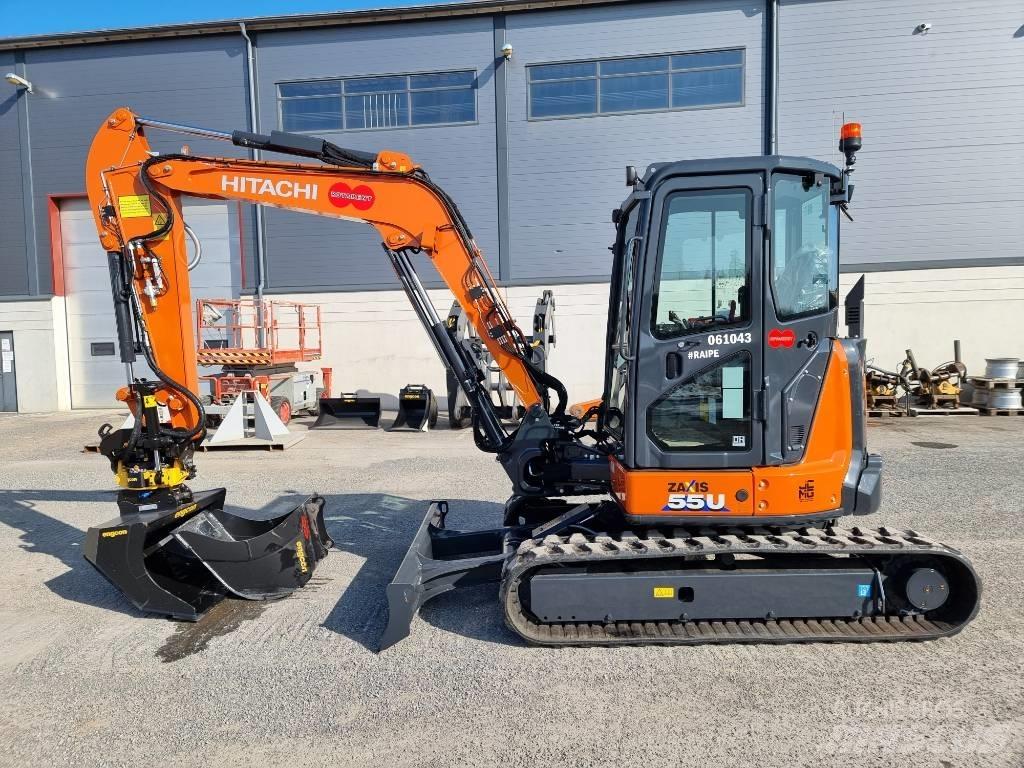 Hitachi ZX55U-6 Mini Escavadoras <7t
