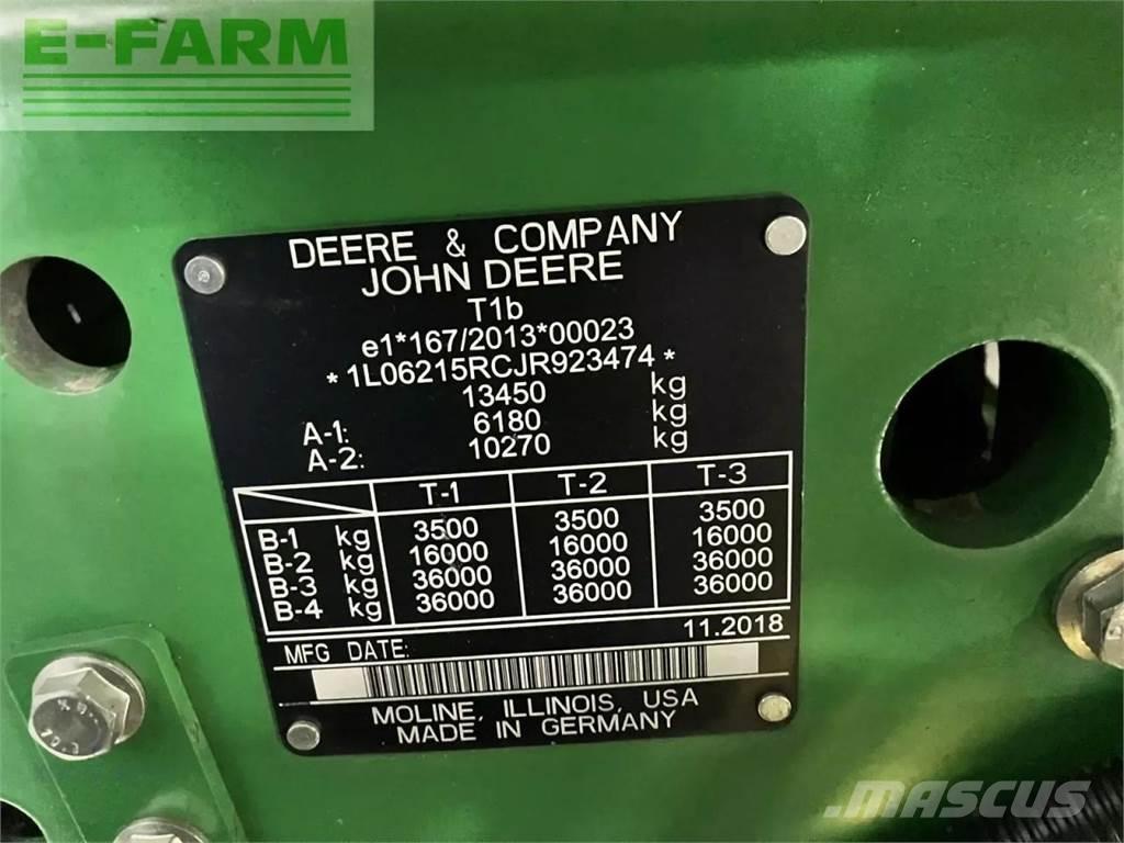 John Deere 6215r Tratores Agrícolas usados