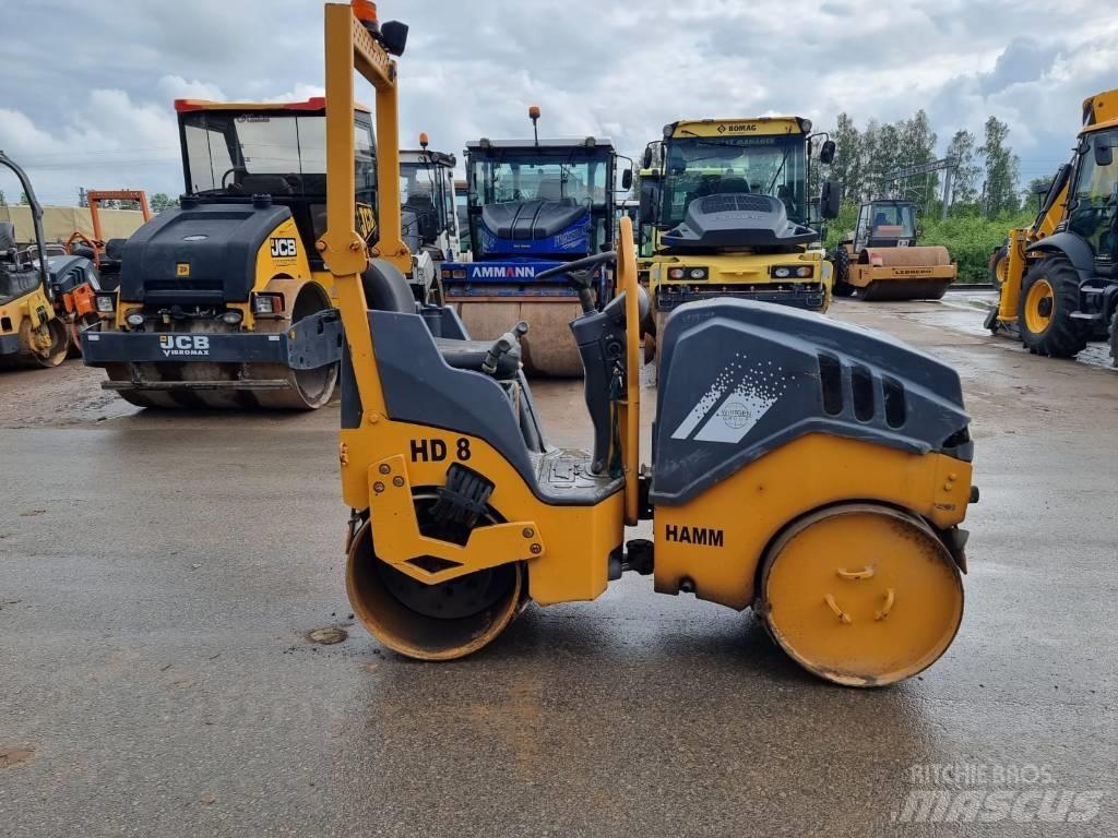 Hamm HD8 CW Cilindros Compactadores tandem