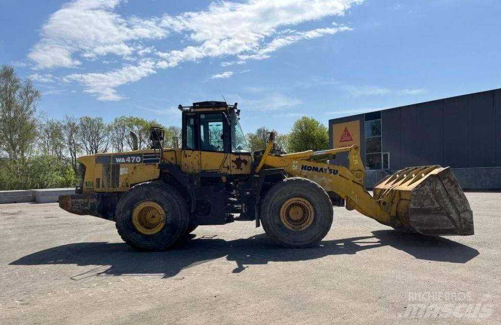 Komatsu WA 470-6 Pás carregadoras de rodas