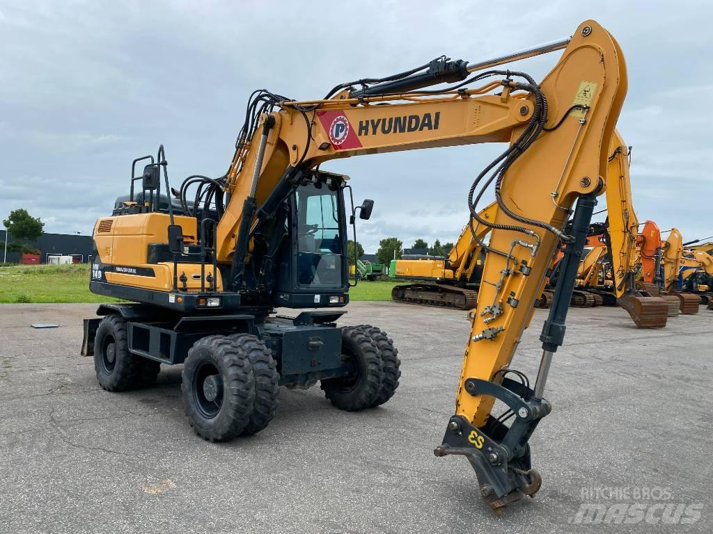 Hyundai HW140 Escavadoras de rodas