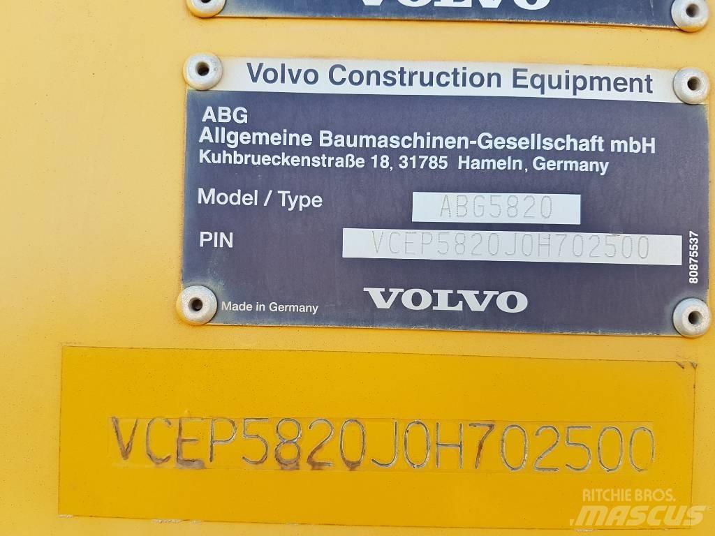 Volvo ABG852 Pavimentadoras de asfalto