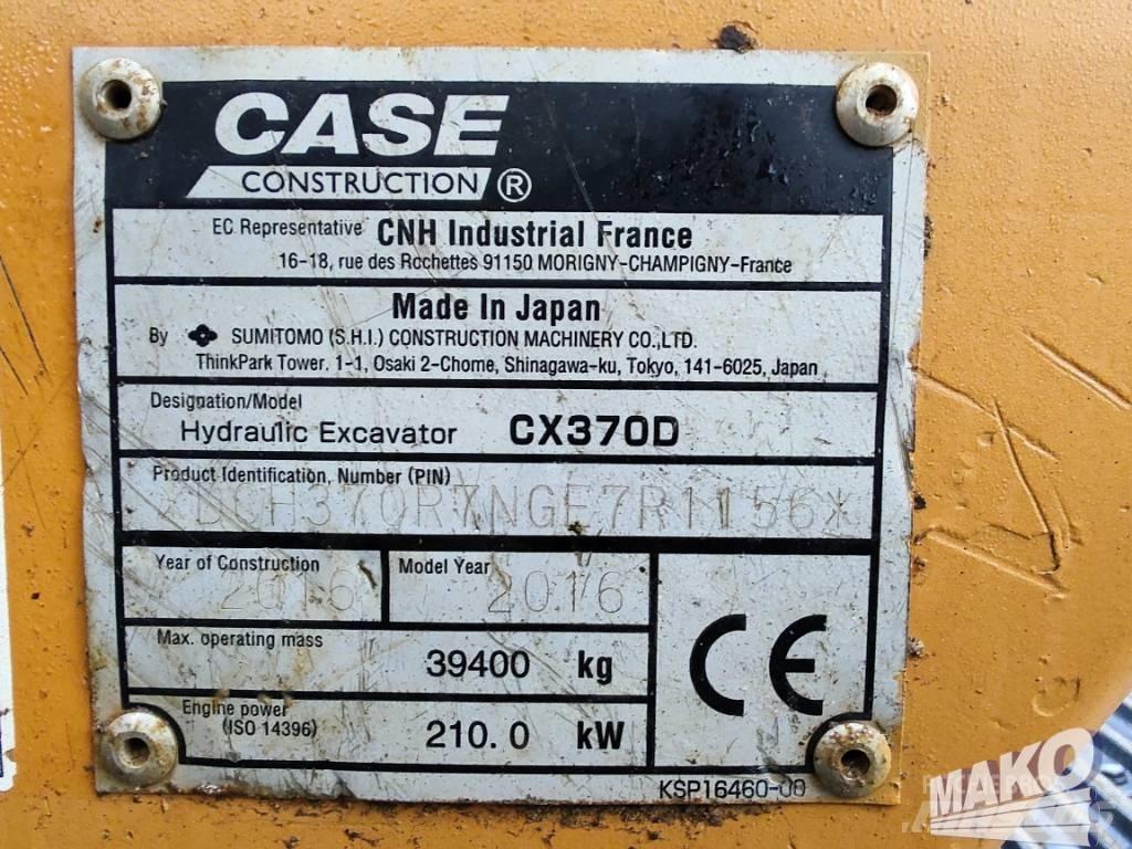 CASE CX 370 Escavadoras de rastos