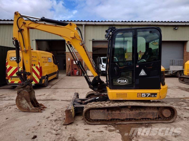 JCB 57 C-1 Mini Escavadoras <7t