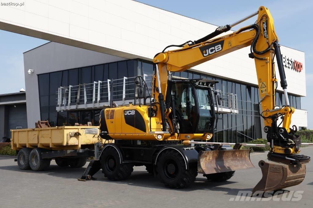 JCB JS 145 W Escavadoras de rodas