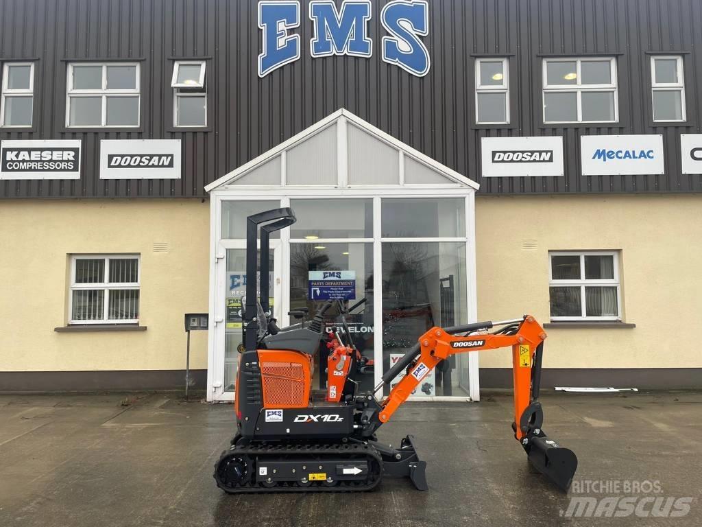 Doosan DX 10 Z Mini Escavadoras <7t