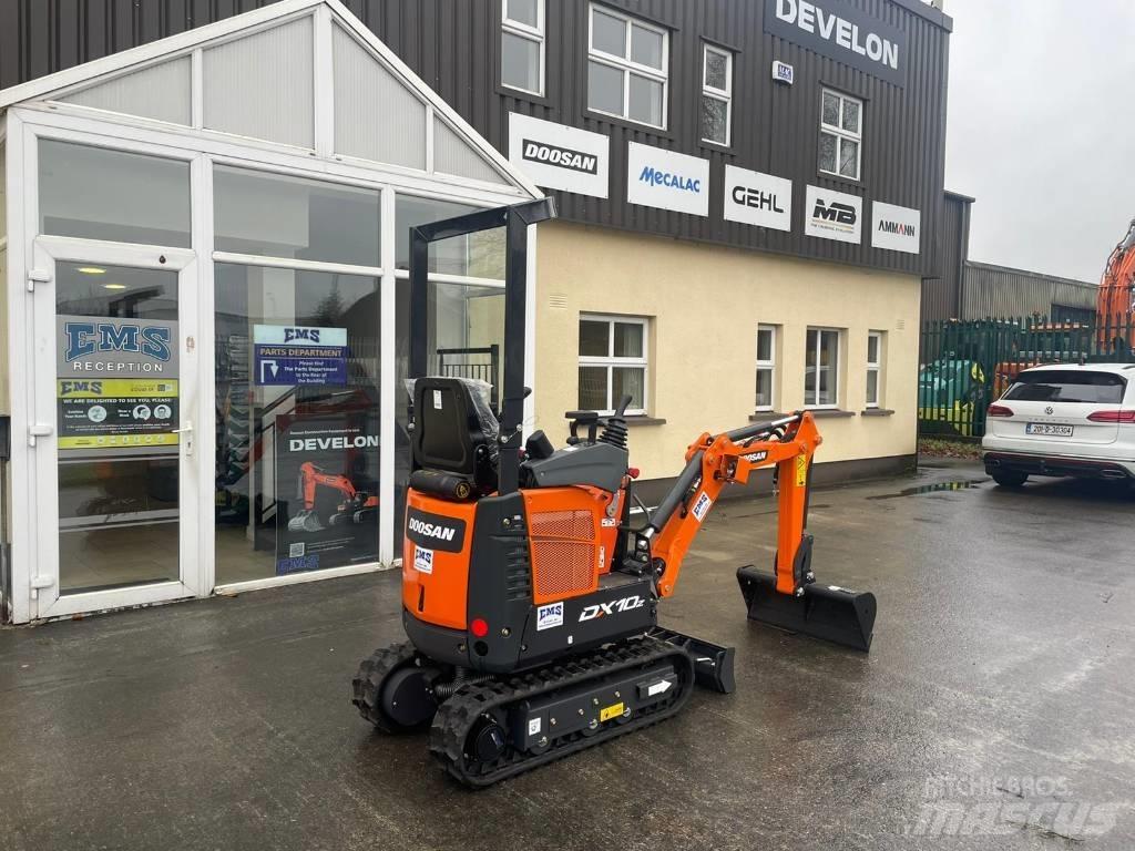 Doosan DX 10 Z Mini Escavadoras <7t