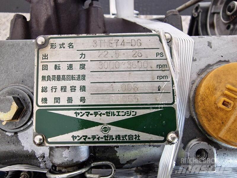 Yanmar 3TNE74-DG Motores