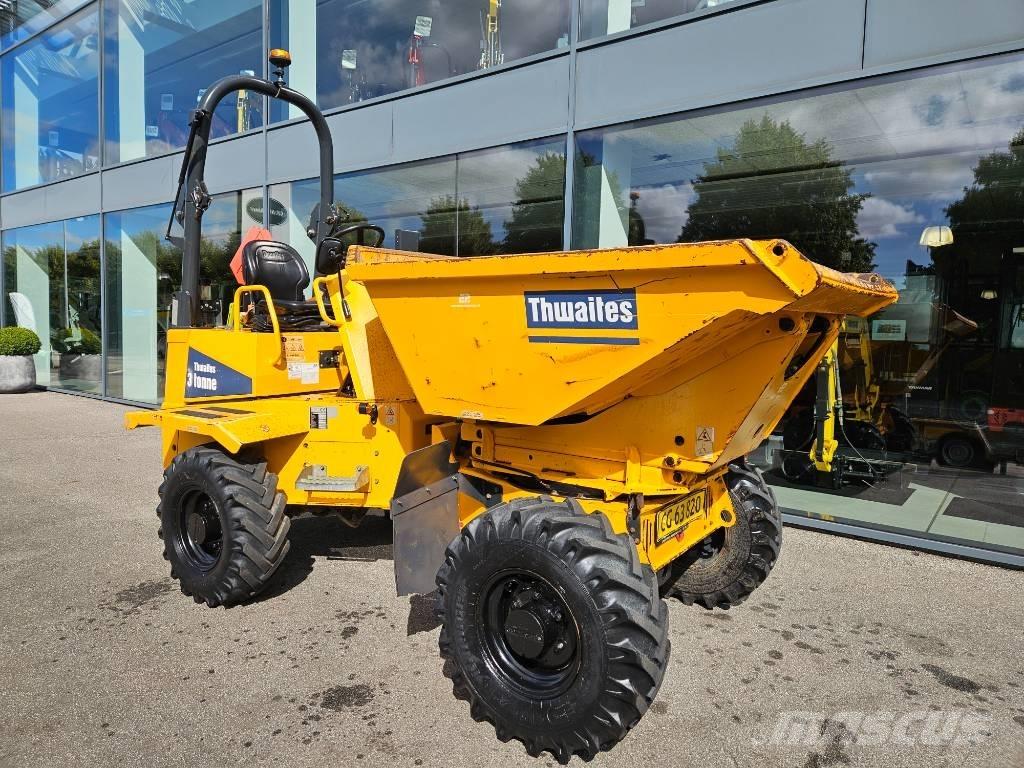 Thwaites 3 tonne Dumpers de obras