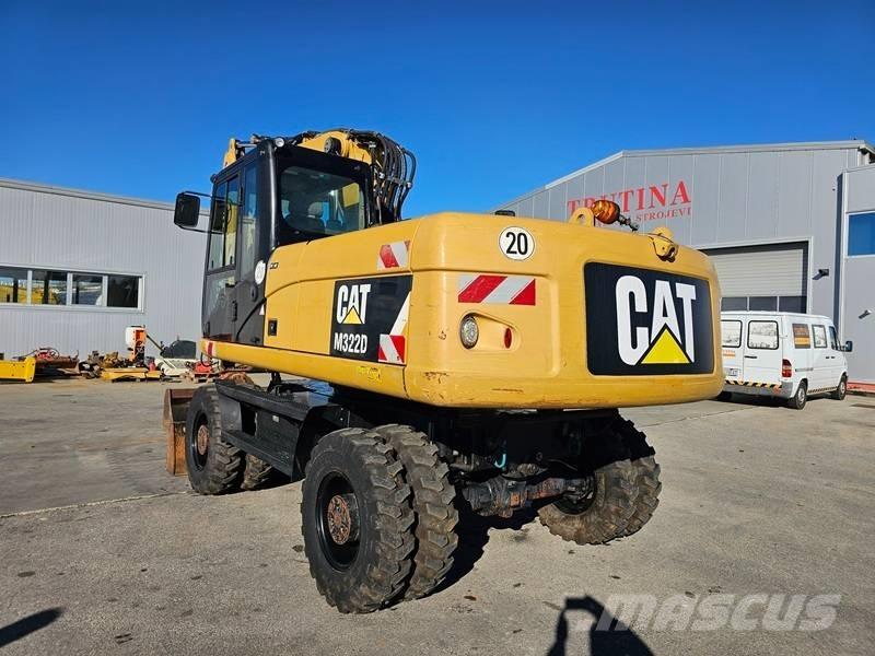 CAT M 322 D Escavadoras de rodas