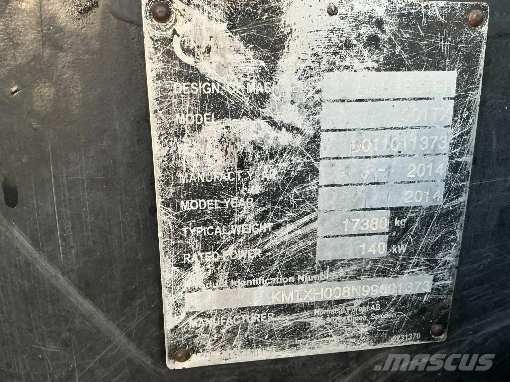 Komatsu 901 TX Processadores florestais