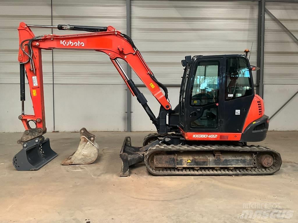 Kubota KX 080-4 A 2 Escavadoras Midi 7t - 12t
