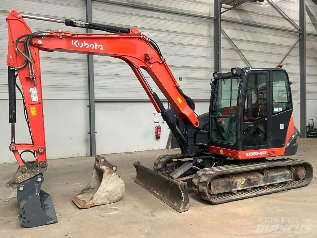 Kubota KX 080-4 A 2 Escavadoras Midi 7t - 12t