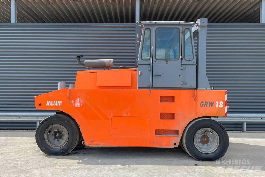 Hamm GRW 24 Cilindros Compactadores de pneus