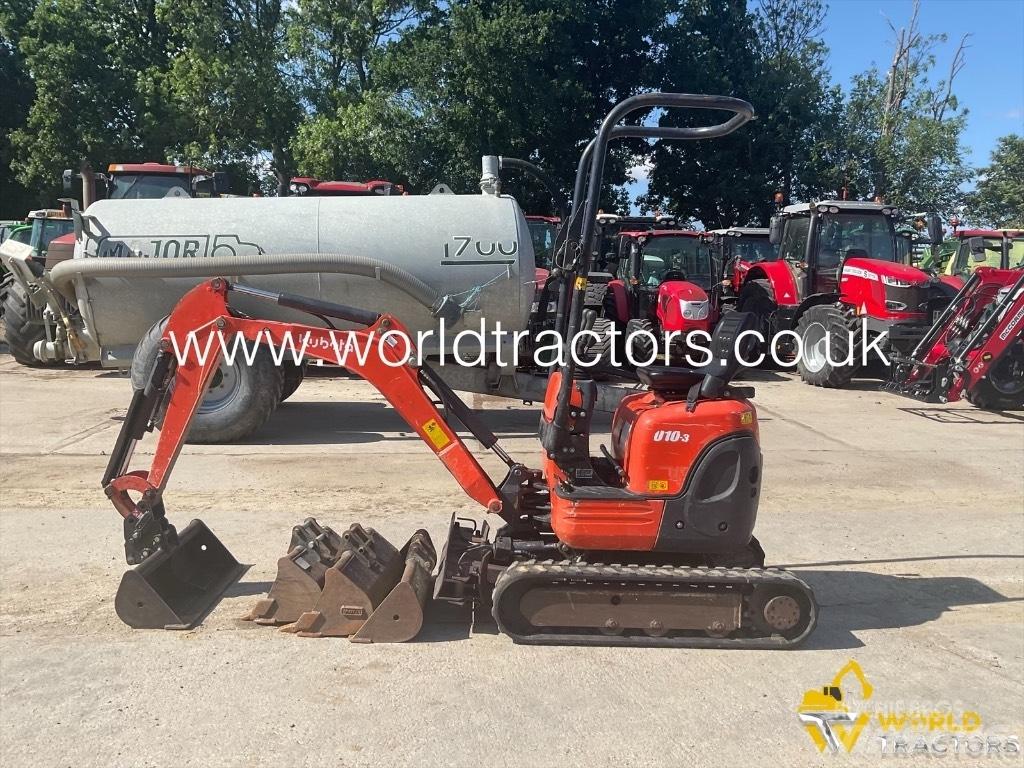 Kubota U 10-3 Mini Escavadoras <7t