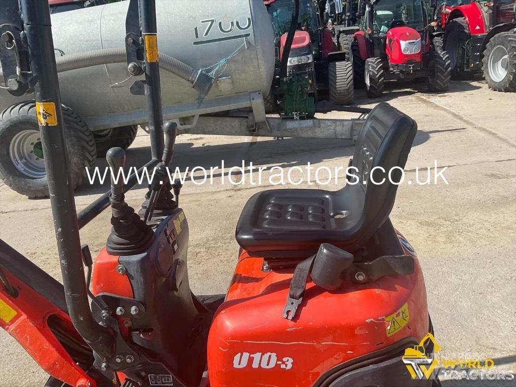 Kubota U 10-3 Mini Escavadoras <7t