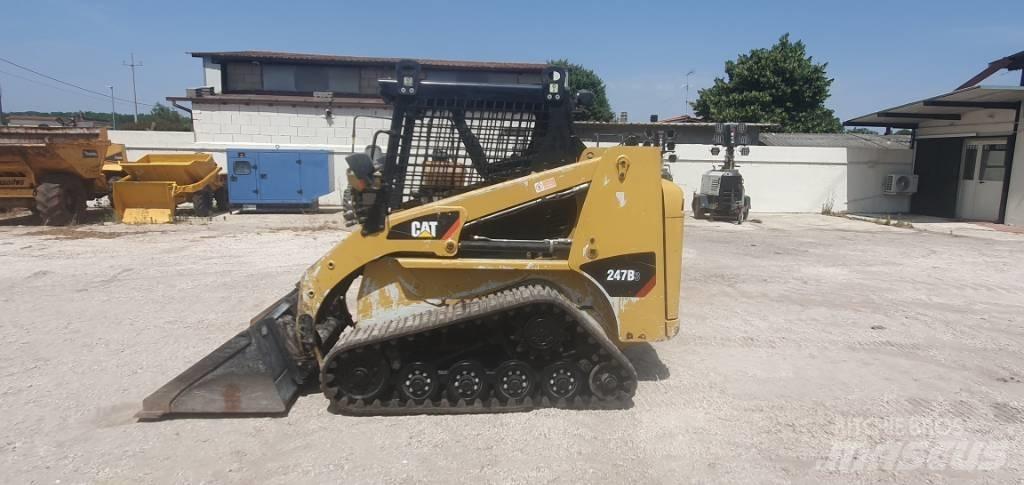 CAT 247 B 3 Carregadoras de direcção deslizante