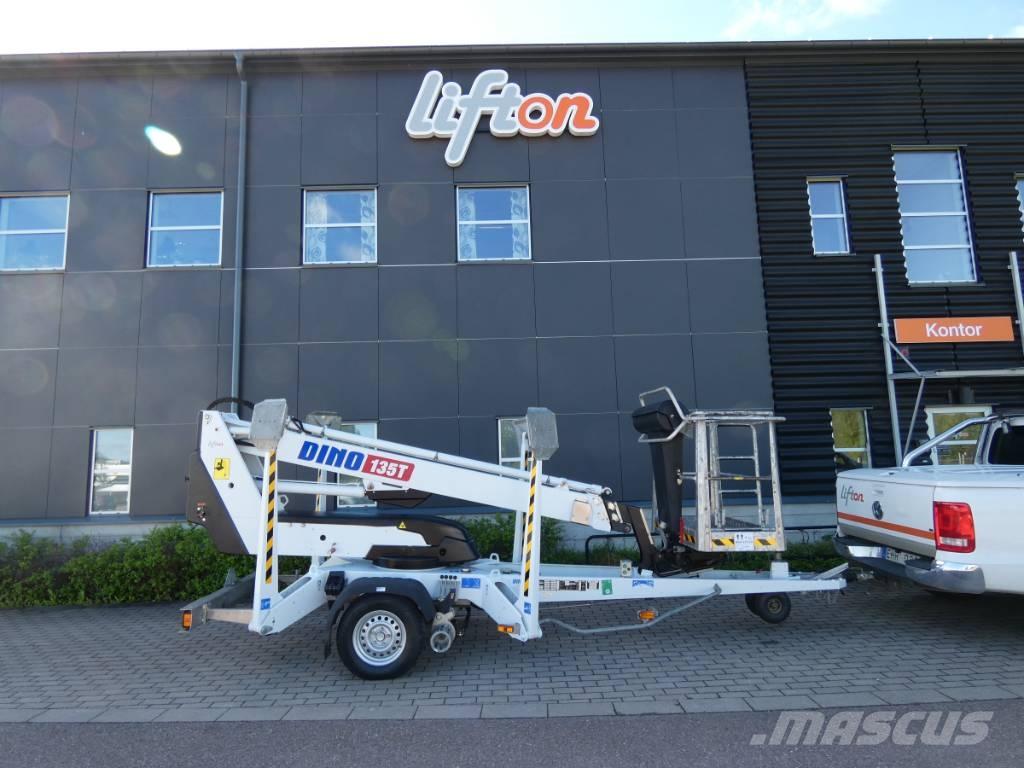 Dino 135 T Skylift Plataformas aéreas montadas em atrelados