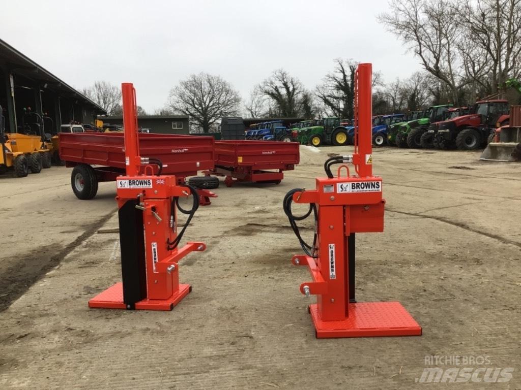 Browns Log splitter Cortadores de madeira