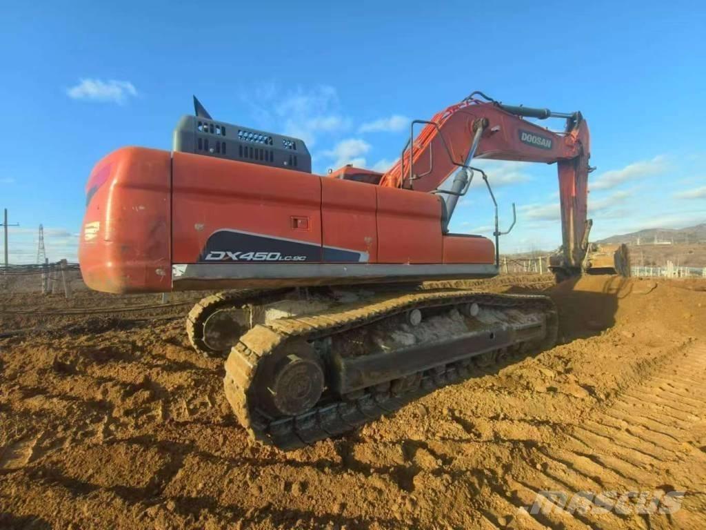 Doosan DX 450 LC-9 Escavadoras anfíbias