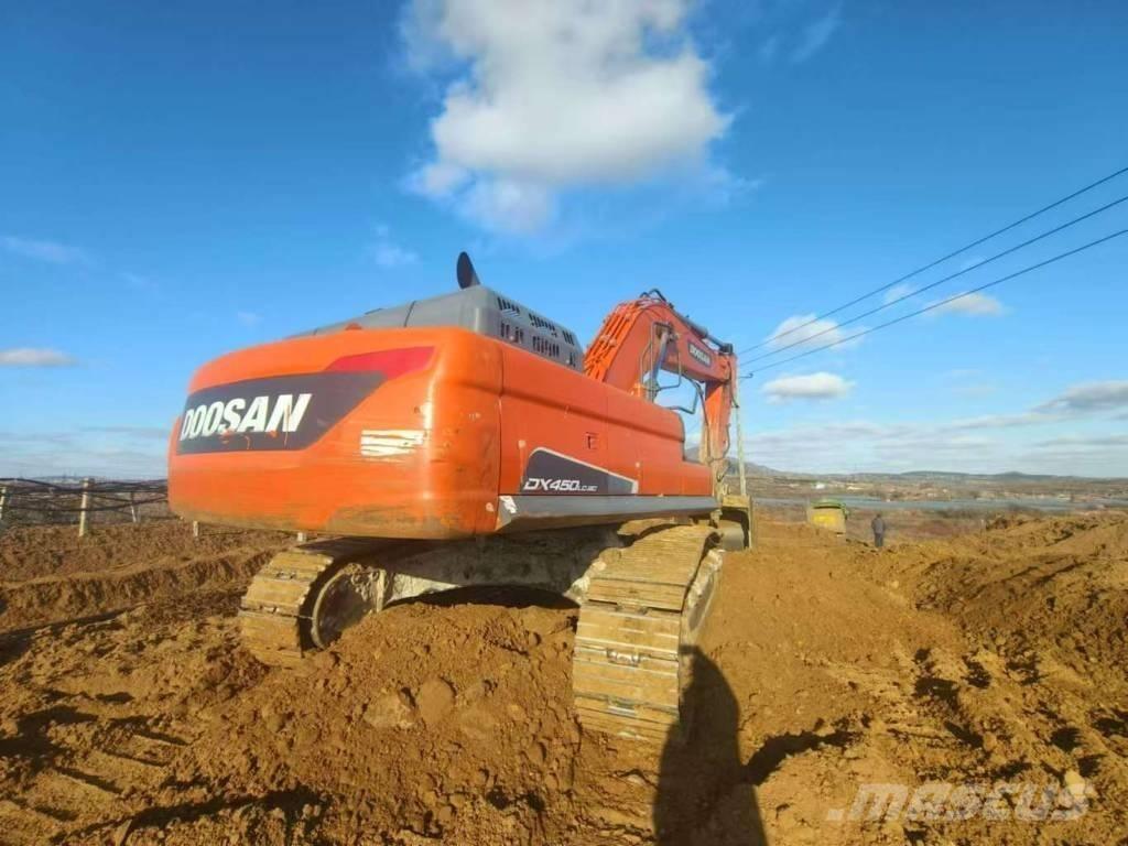 Doosan DX 450 LC-9 Escavadoras anfíbias