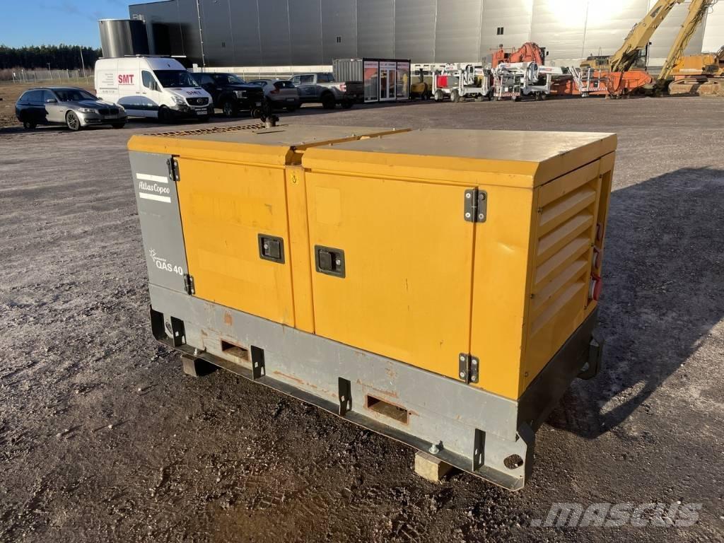 Atlas Copco QAS 40 Geradores Diesel