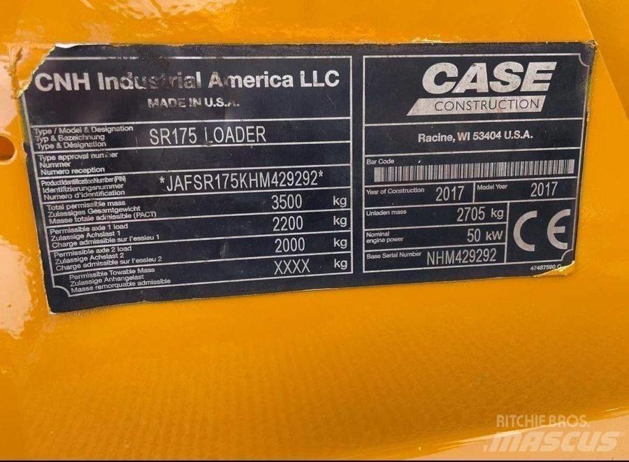 CASE SR 175 Carregadoras de direcção deslizante