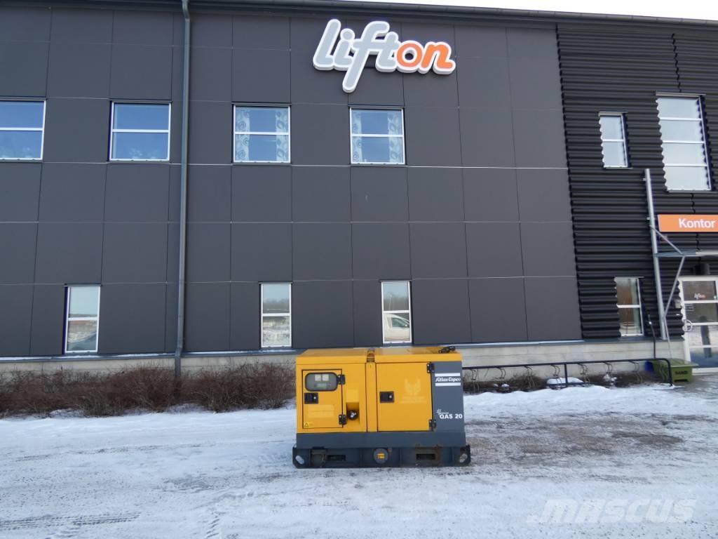 Atlas Copco QAS 20 Geradores Diesel