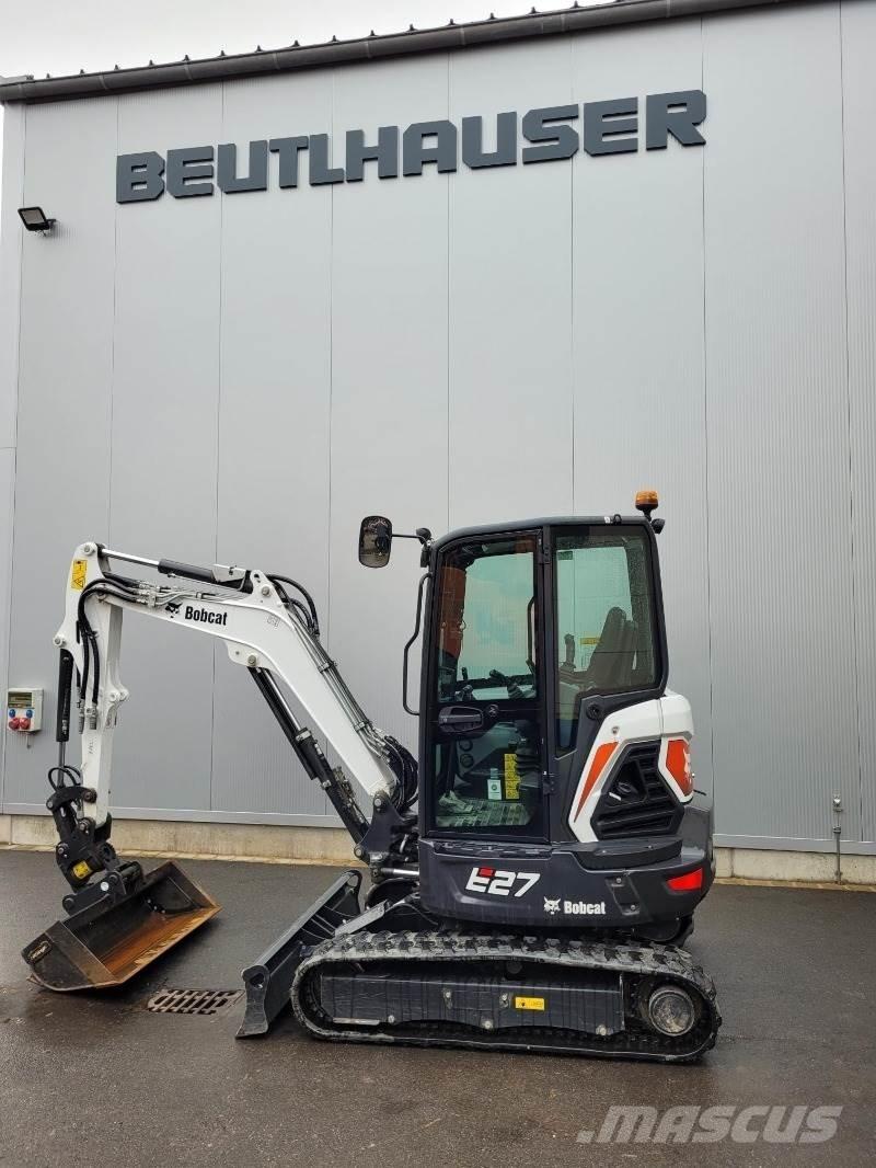 Bobcat E27 Mini Escavadoras <7t