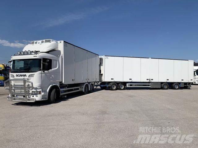 Scania R520 6x2 Camiões de caixa fechada