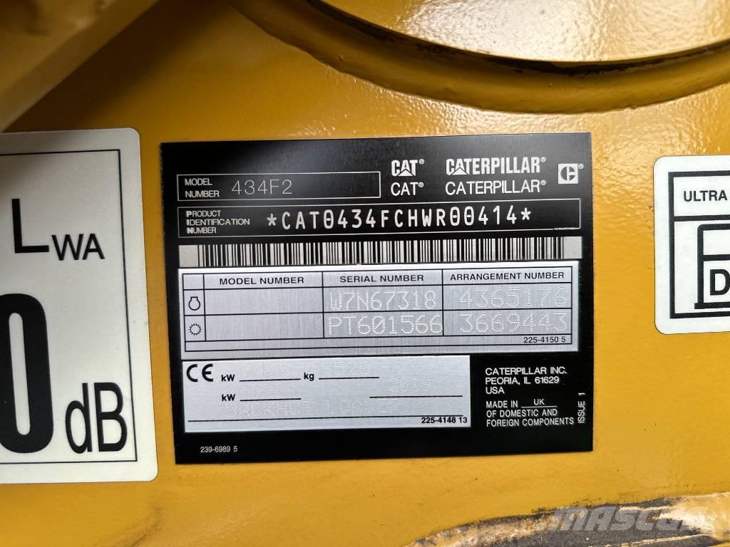 CAT 434 F Retroescavadoras