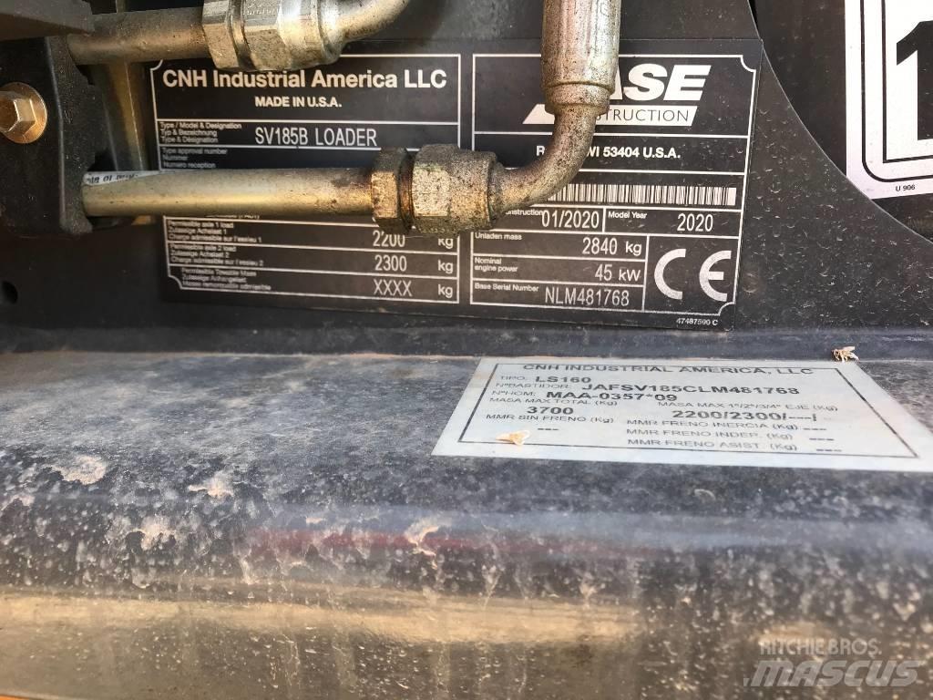 CASE SV 185B Carregadoras de direcção deslizante