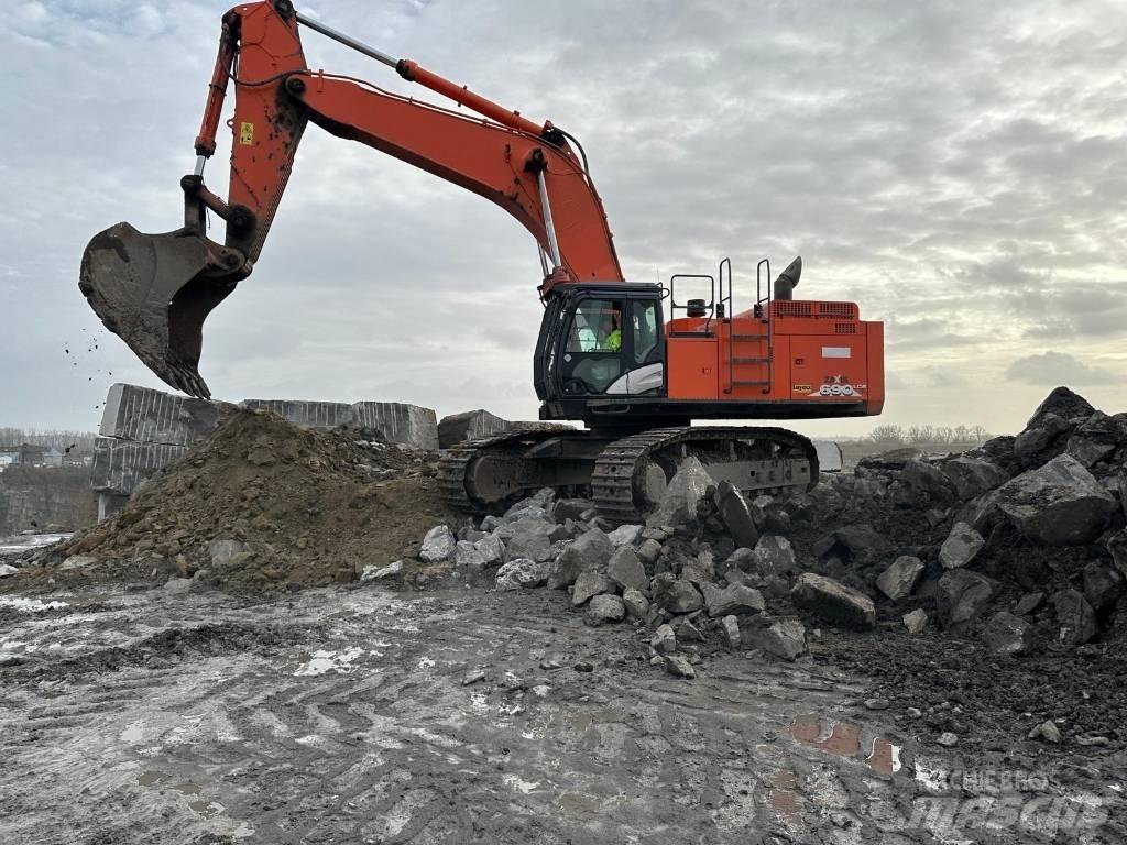 Hitachi ZX690 LCR - 6 Escavadoras de rastos