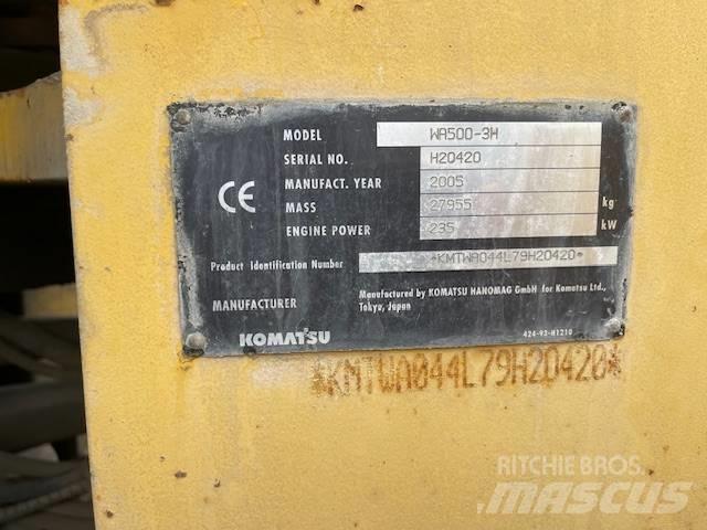 Komatsu WA 500-3H Pás carregadoras de rodas
