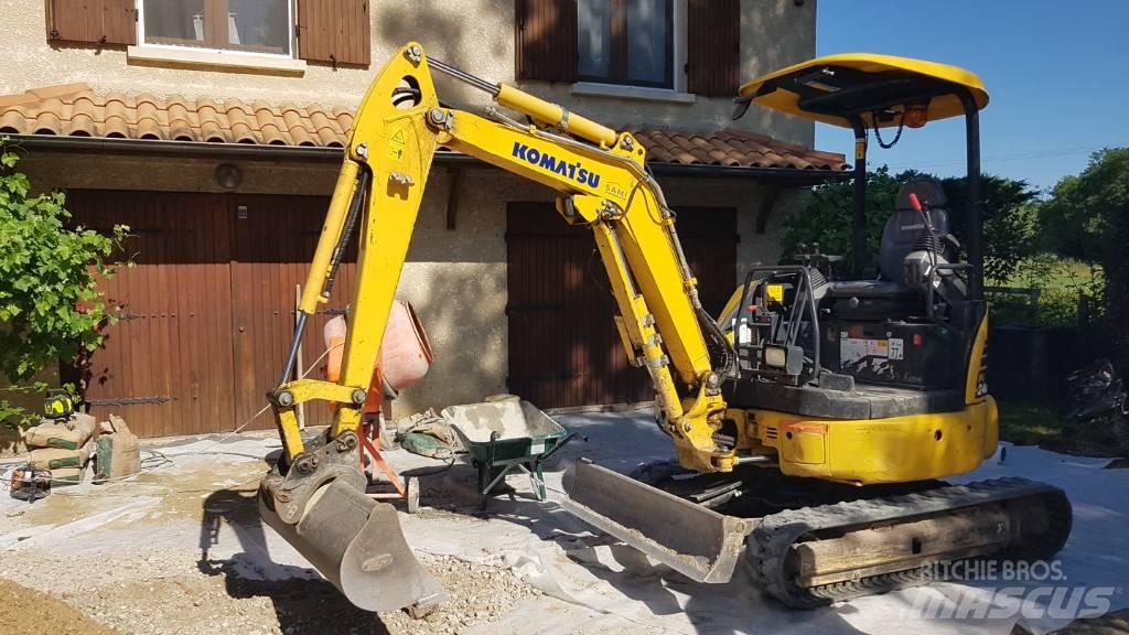 Komatsu PC24MR-5 Mini Escavadoras <7t