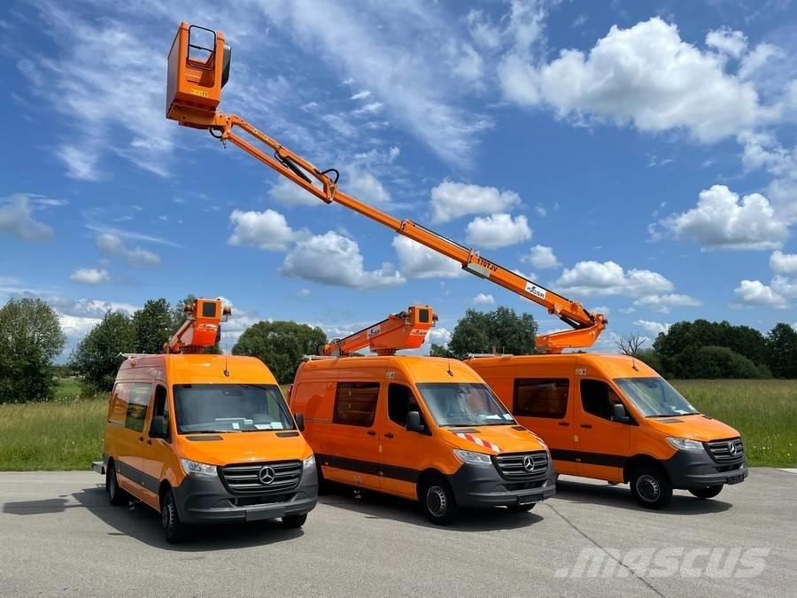 GSR E170TJV Plataformas aéreas montadas em camião
