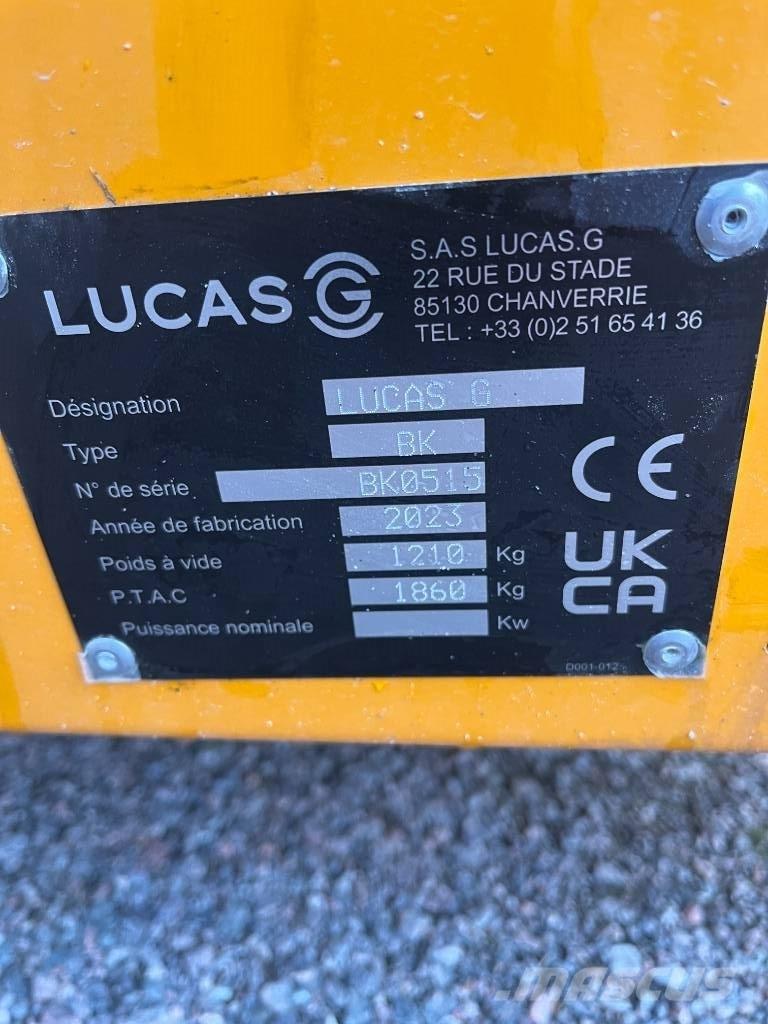 Lucas Raptor BK Cortadores, moinhos e desenroladores de fardos