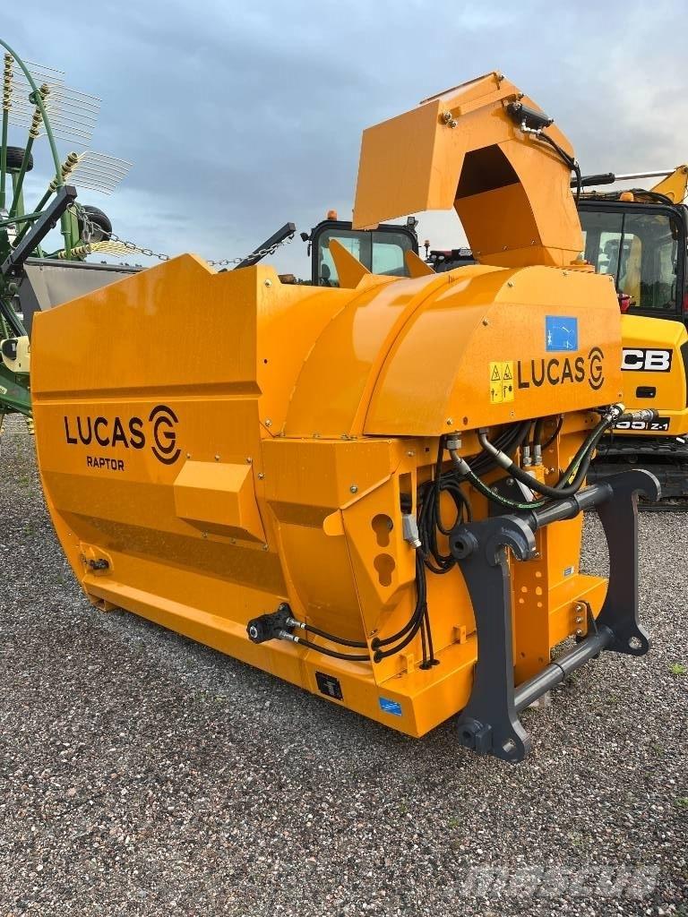 Lucas Raptor BK Cortadores, moinhos e desenroladores de fardos