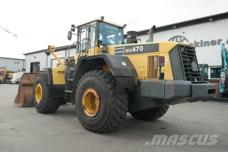 Komatsu WA 470-3 Pás carregadoras de rodas