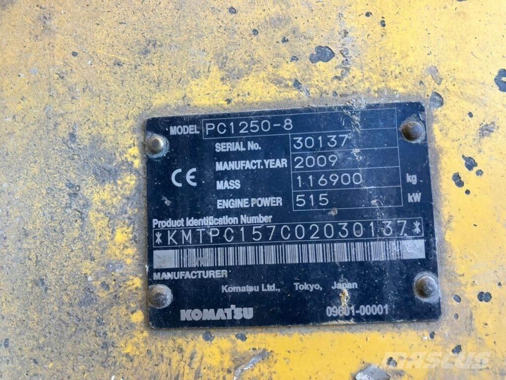 Komatsu PC1250-8 Escavadoras de rastos