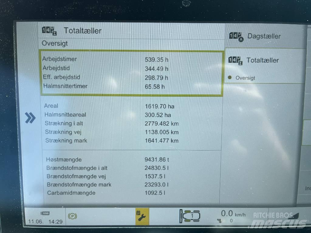 CLAAS Lexion 8800TT Ceifeiras debulhadoras