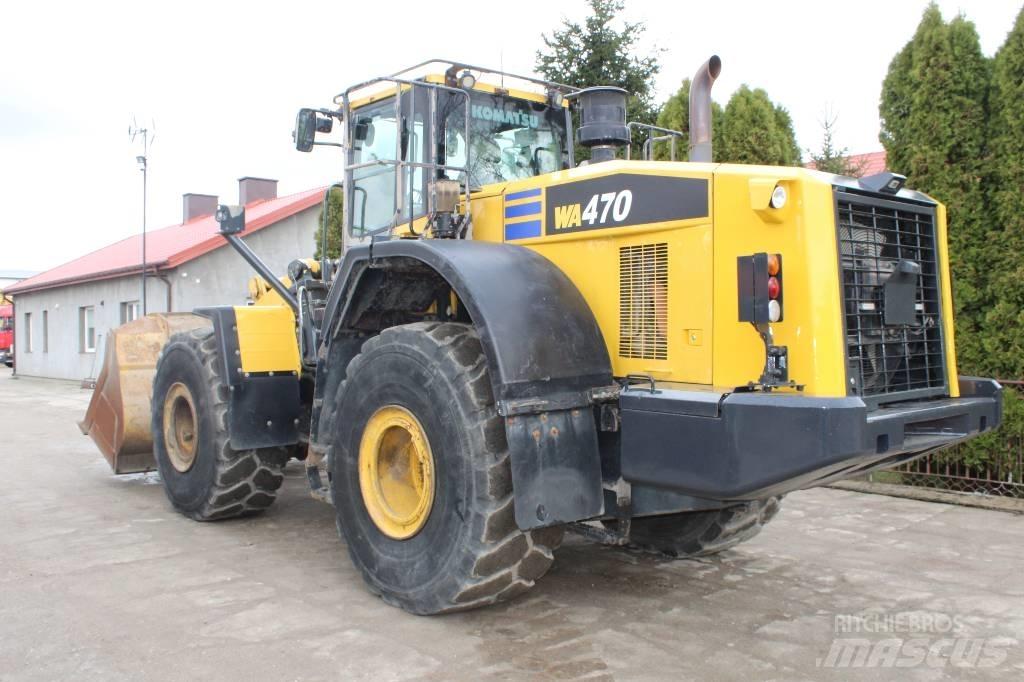 Komatsu WA 470-7 Pás carregadoras de rodas