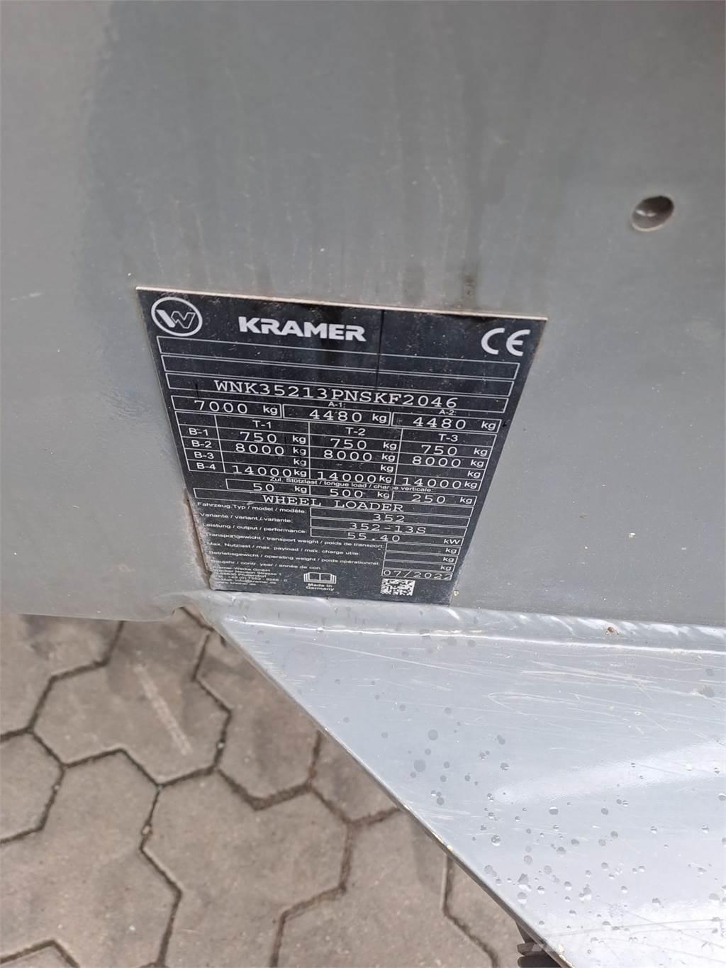 Kramer 8105 Pás carregadoras de rodas
