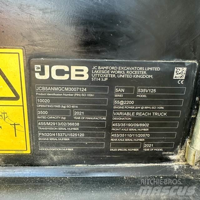 JCB 535V125 Manipuladores telescópicos