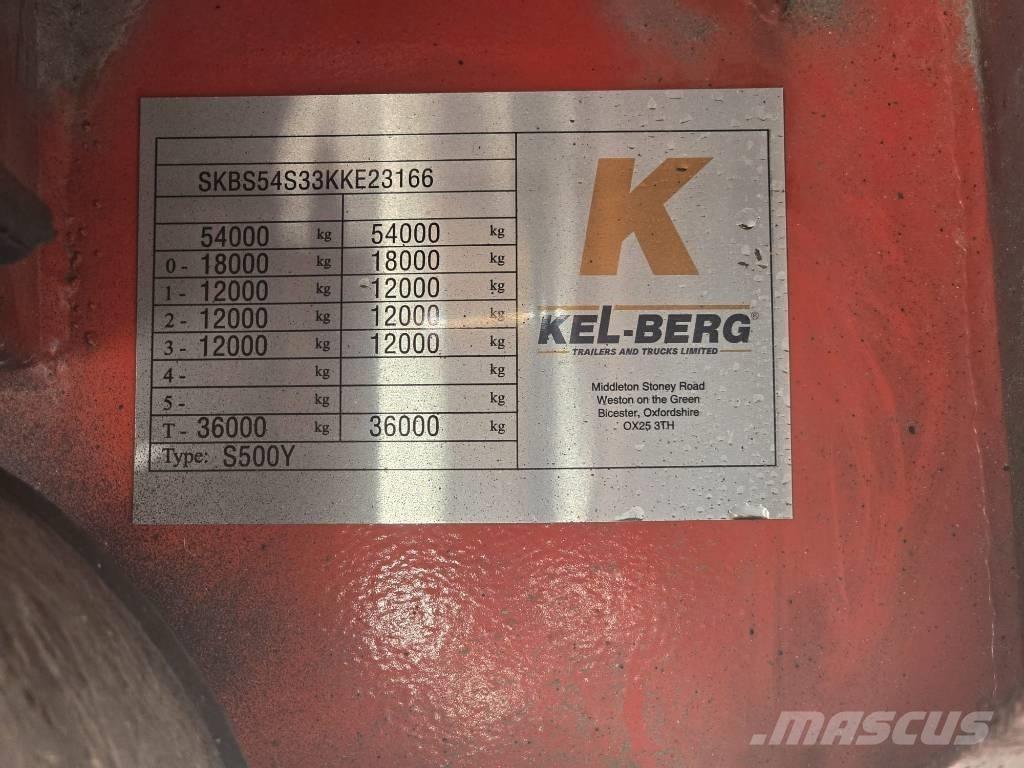 Kel-Berg 3 AS Semi Reboques estrado/caixa aberta