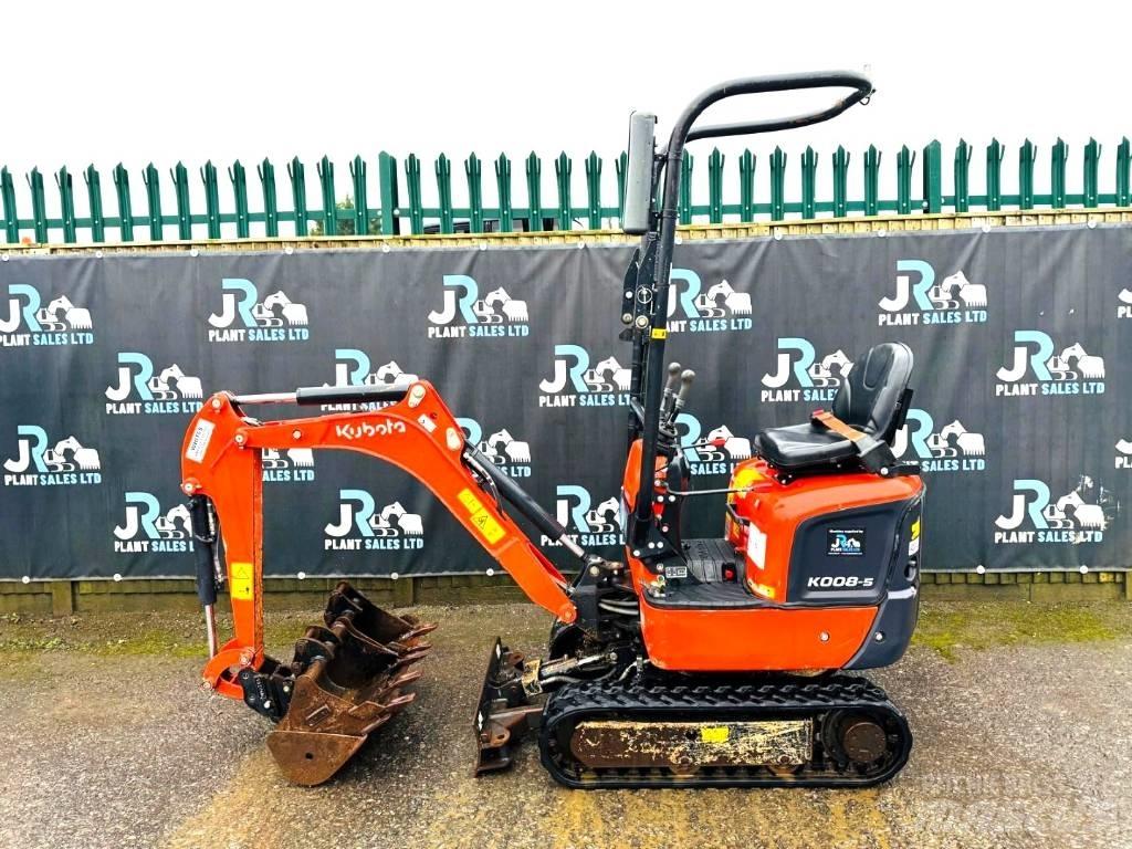 Kubota K008-5 Mini Escavadoras <7t
