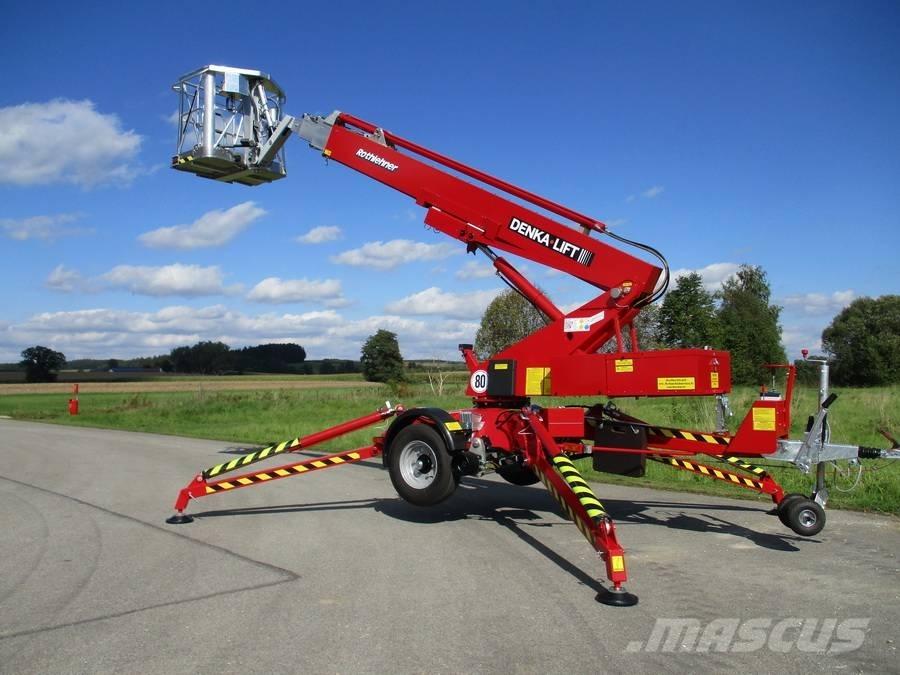 Denka-Lift DK 18 Plataformas aéreas montadas em atrelados